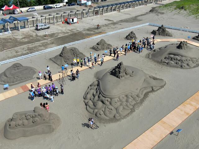 大安沙雕真美麗