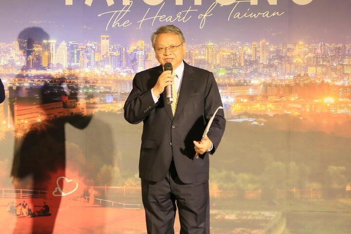 副市長令狐榮達出席力挺台中城市觀光行銷影片暨觀光專書發佈會
