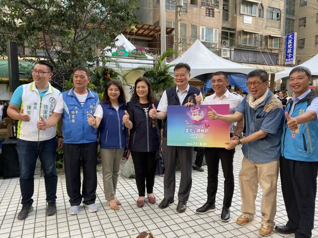 東海藝術街商圈舉辦露天茶市集-邀民眾體驗茶道文化