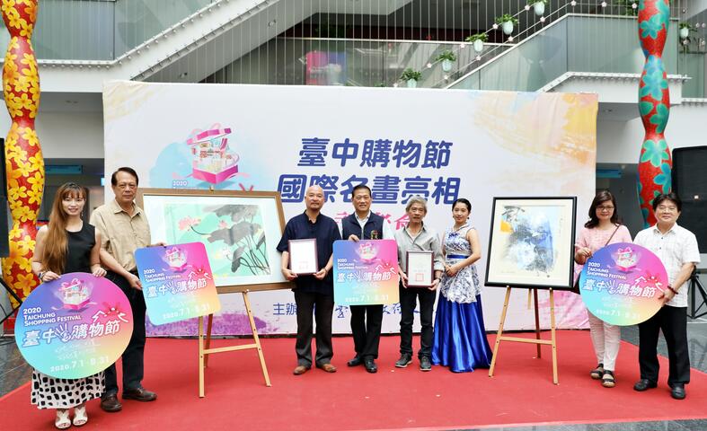 台中購物節國際名畫亮相