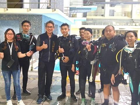 2020徵召海洋見習生潛水初體驗-在北區國民運動中心舉行