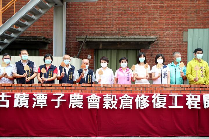 市定古蹟潭子農會穀倉-112年完成修復再現風華