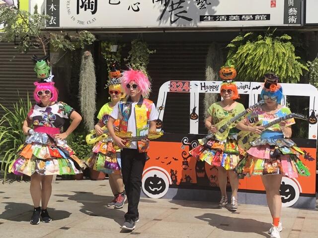 东海艺术街商圈店家以吸睛的-鬼装扮-带来-magic-halloween惊奇表演秀-主题表演