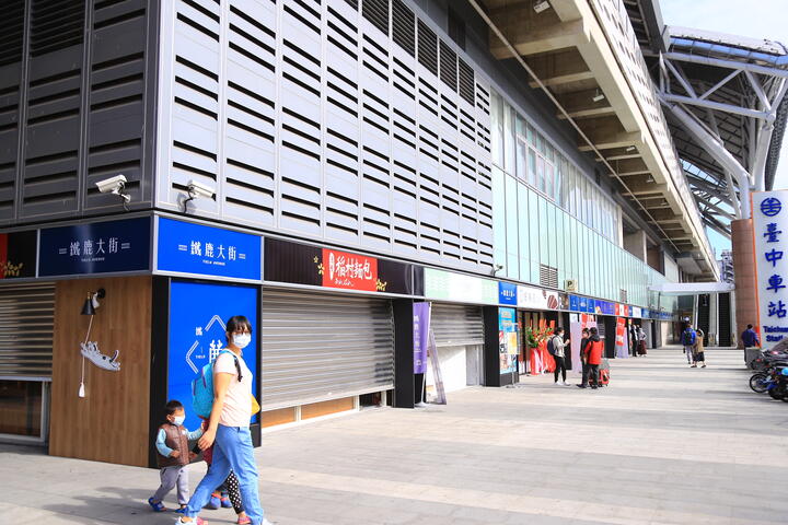 台中火車站新站商場-鐵鹿大街