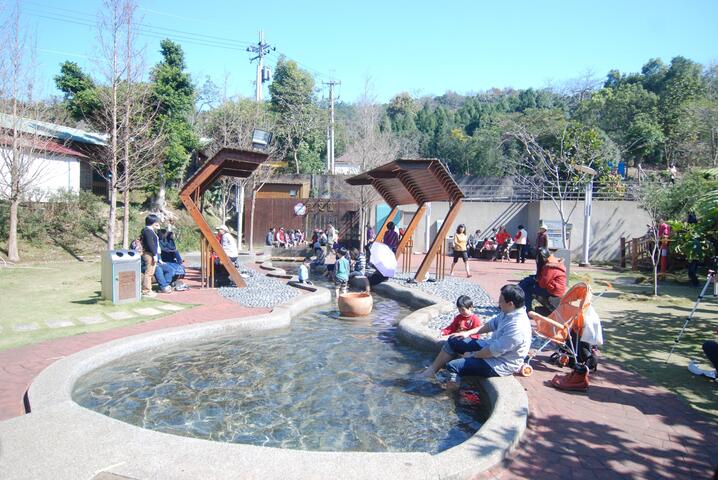 東勢林場泡足湯