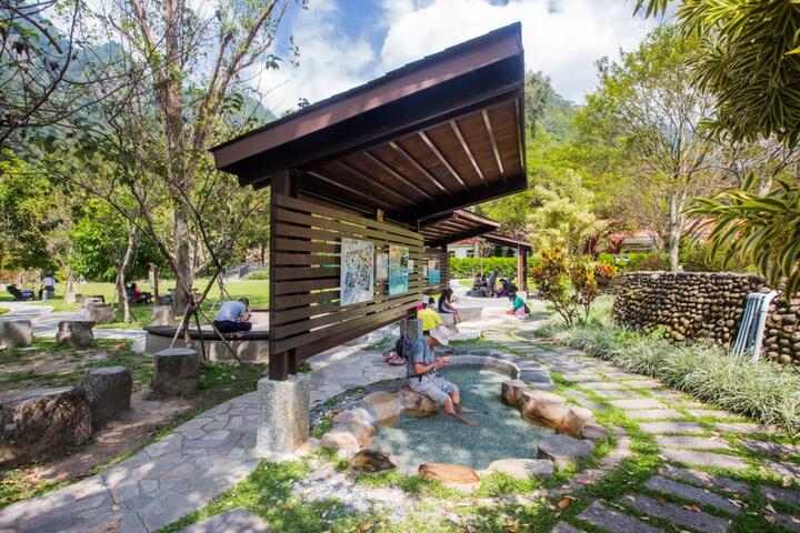 谷關溫泉公園泡腳池