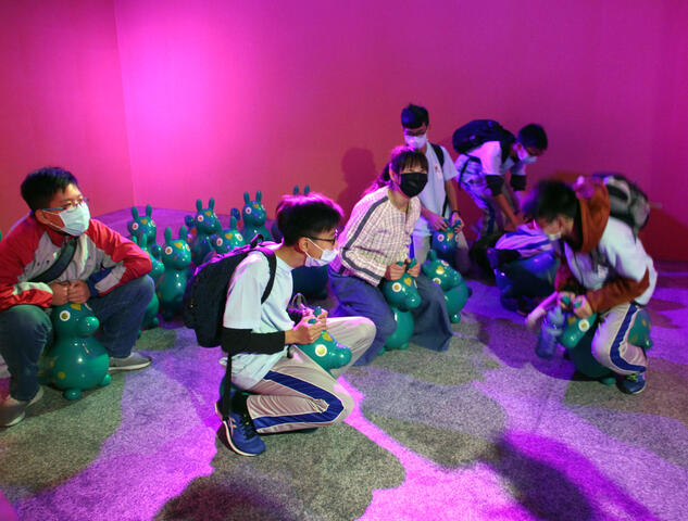 故宮與義大利rody公司合作的-犧尊版跳跳馬