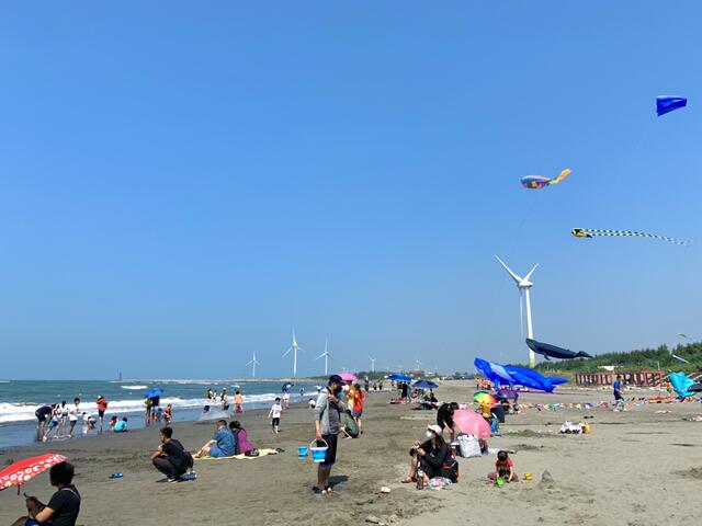 大安滨海冬季风强浪大-中市观旅局吁注重水域游憩安全