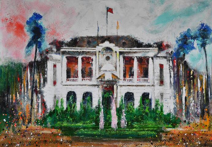 彭雄渾捐贈新作-臺中州廳