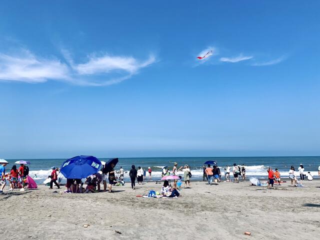 大安滨海乐园沙滩戏水