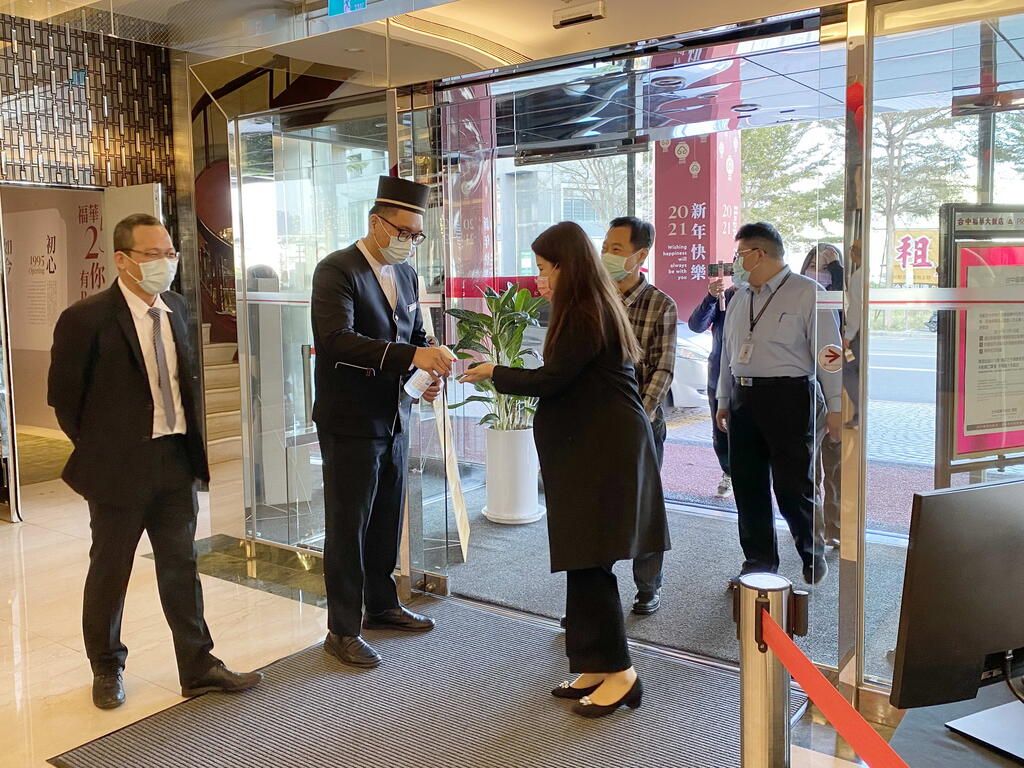 春節連假將屆-中市旅宿業防疫不鬆懈