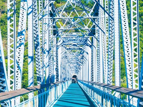 后豐鐵馬道花梁鋼橋
