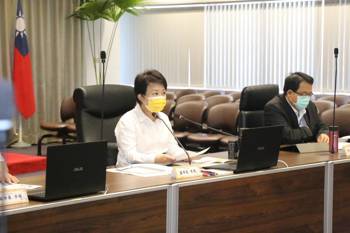 疫情警戒升至二級-中市府召開防疫會議應變.