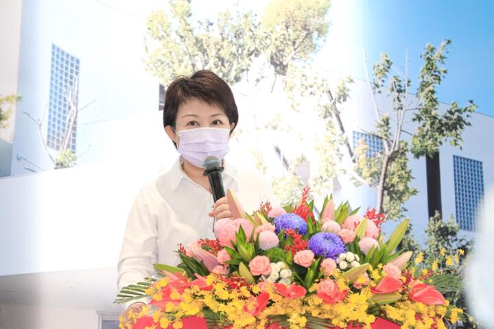 盧市長歡迎市民親臨外埔分館