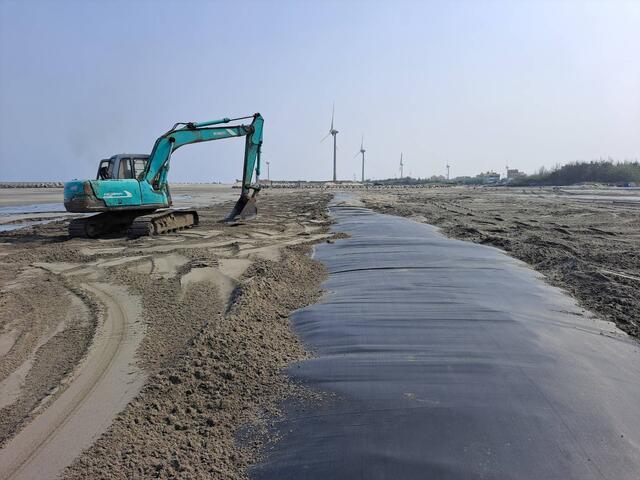 水利局沙腸袋工程