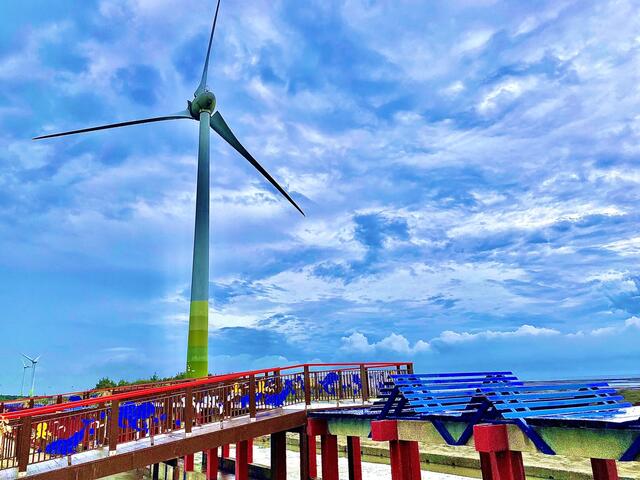 大安滨海乐园新潮滨海眺海平台