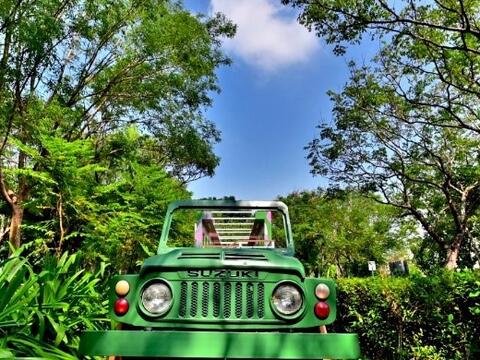 潭雅神绿园道75k-军用车厢主题意象