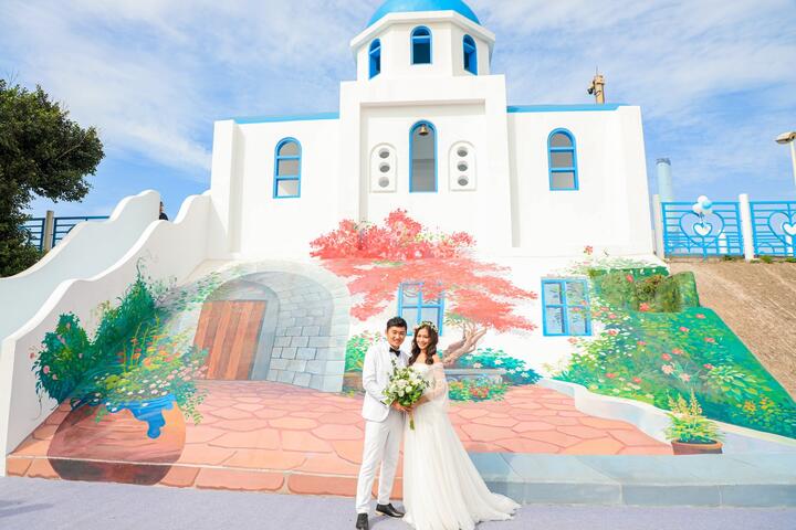 盧市長表示麗水漁港是最適合打卡-結婚的地方