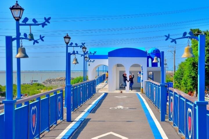 希臘風情麗水漁港哨站優化