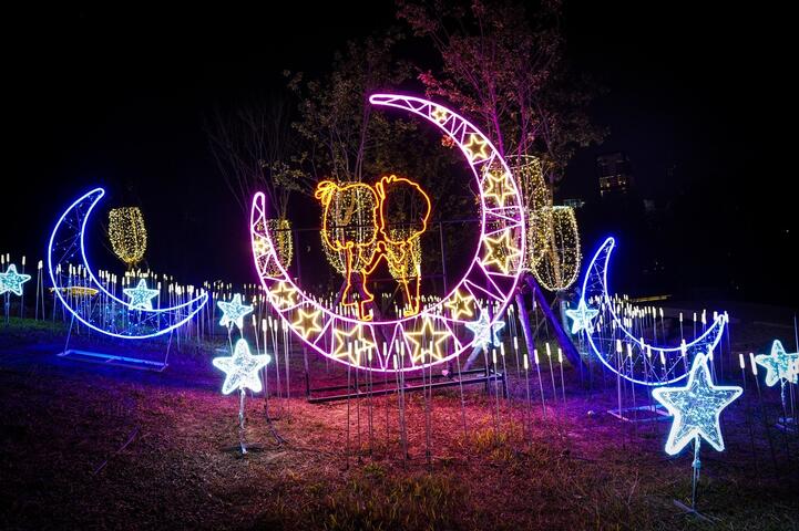 湧泉公園燈飾