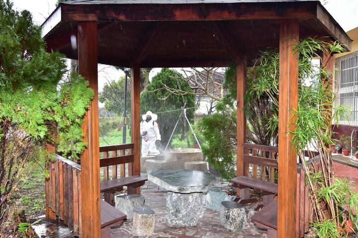 泰安派出所环境设施加强清洁及消毒