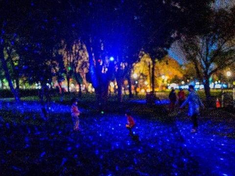 The dim light of night in Fengyuan