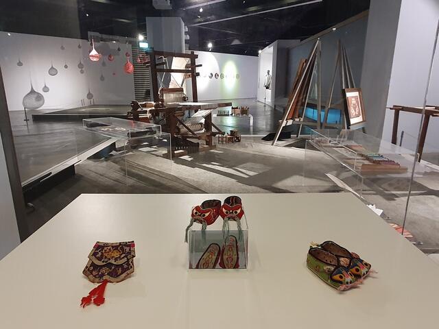 纖博館常設展品豐富多元-虎年系列珍藏特別吸睛