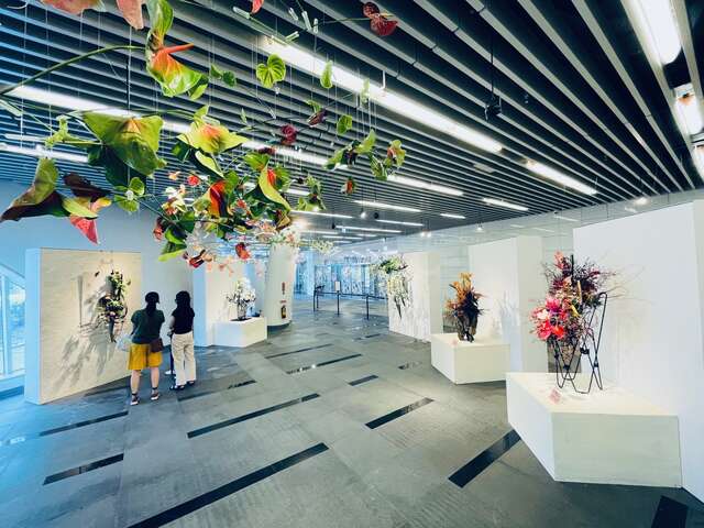 國資圖花卉展推廣花藝美學