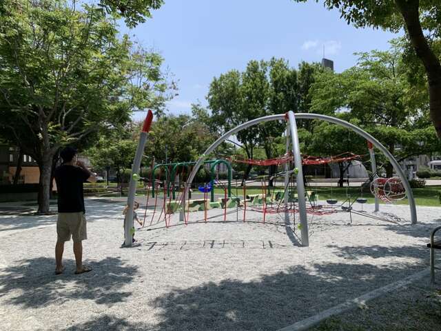 823公園-雙層攀爬網