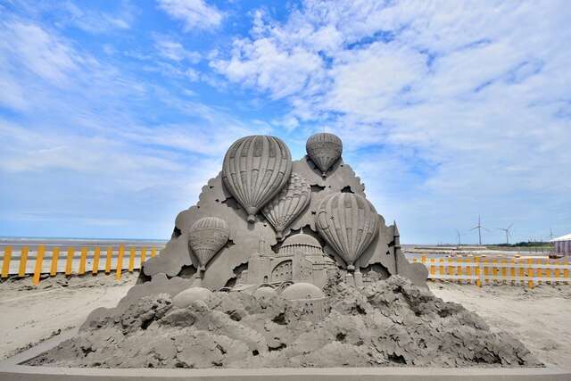 台中大安沙雕-异国风情