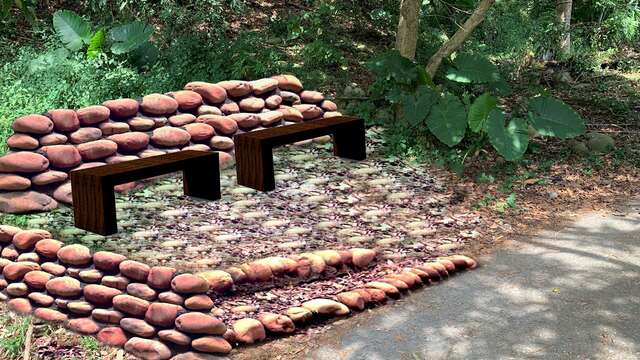 大坑3-1號步道入口休憩空間模擬圖