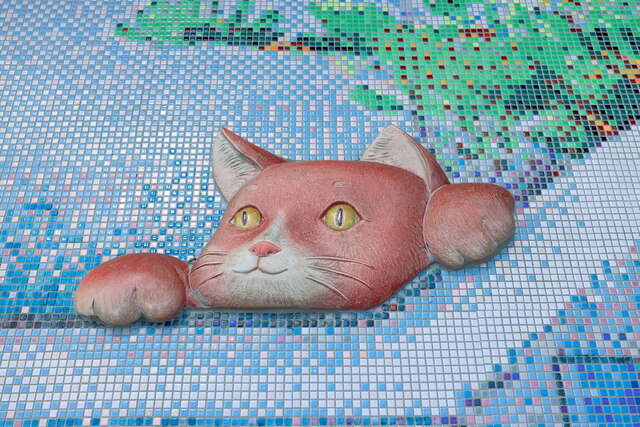 部分彩繪採取3d方式施作