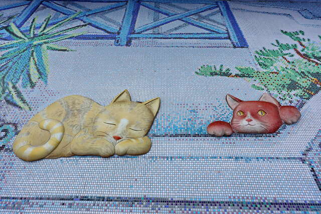 麗水漁港堤防彩繪