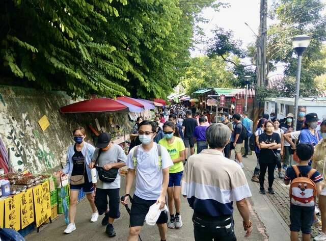 大坑登山步道逾1萬多人次