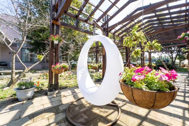 新社區公所花卉裝置藝術