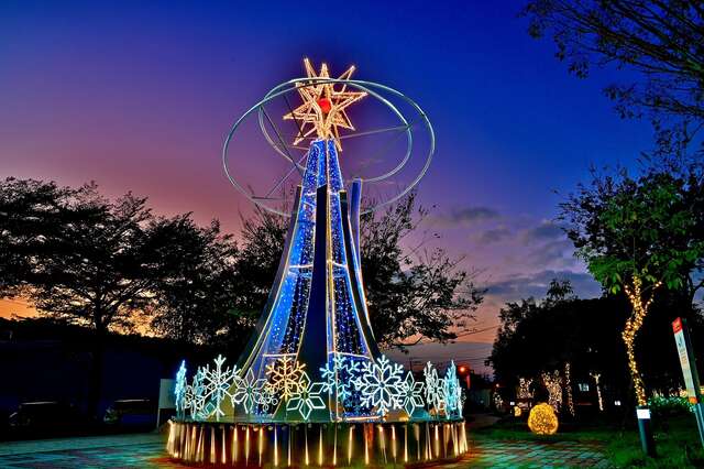 山城亮起來-石岡花漾藝術燈節1217幸福點燈