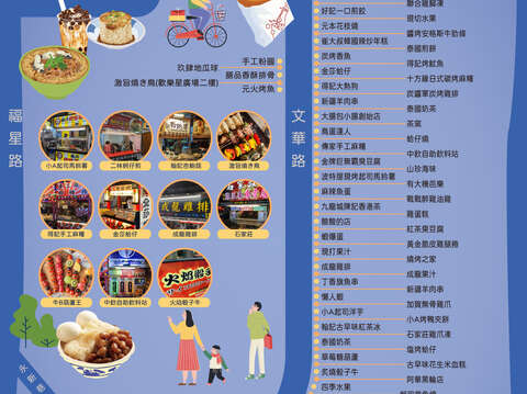逢甲觀光夜市美食地圖