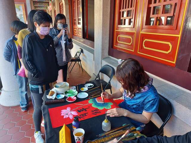 台中孔廟迎春揮毫贈春聯-1月7日登場