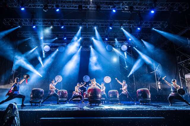 2月4日大里杙福興宮邀請十鼓擊樂團