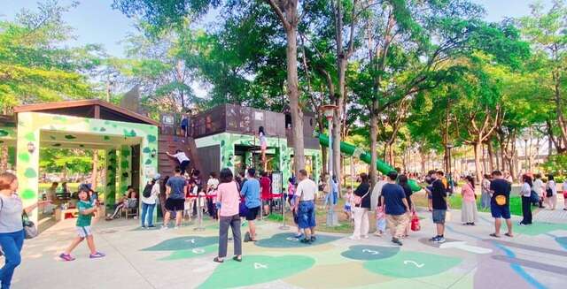 最夯孩童放電公園-豐富公園樹屋遊戲場大受好評