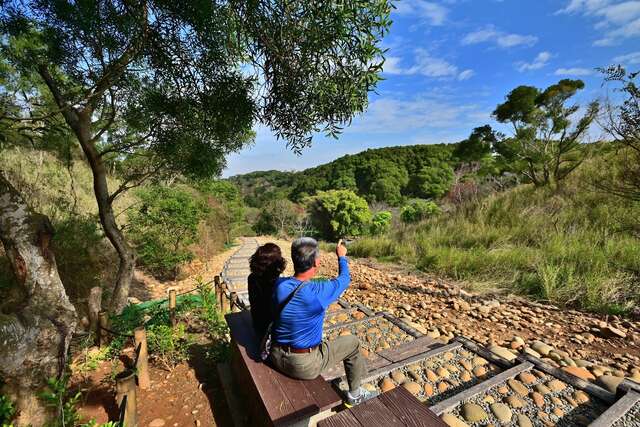 大肚龍井串聯步道-階梯段休憩區