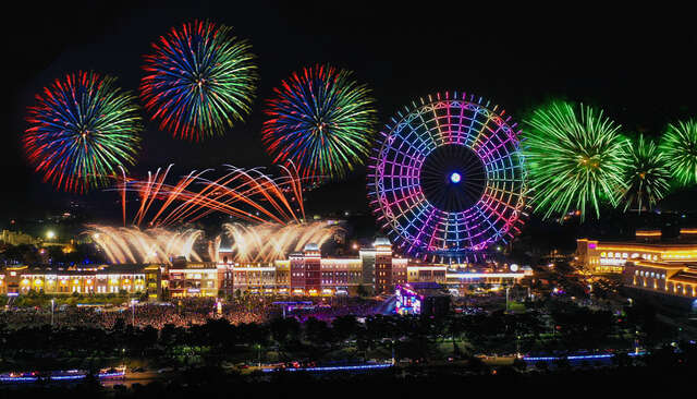 麗寶往年跨年-示意