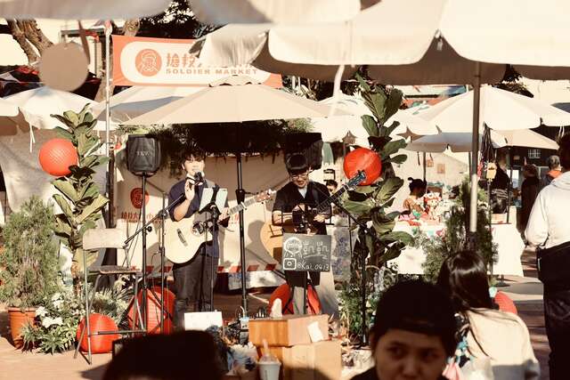 臺中市眷村文物館於大年初三起連續3天辦理-遊龍走春-搶救大兵市集活動