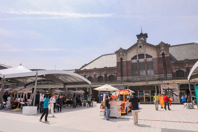 台中市火車站站前廣場-台中驛鐵道文化園區-舉行2024台灣仲夏節