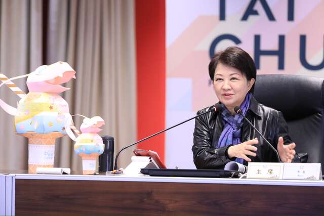 市长卢秀燕邀请民众到访中台湾元宵灯会