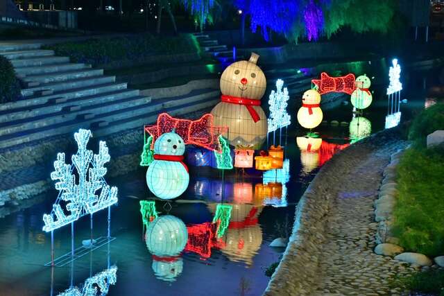 软埤仔溪雪人灯饰景观_0_0