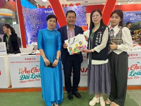越南旅遊局旅遊促進科科長阮貴方蒞臨台中攤位_0