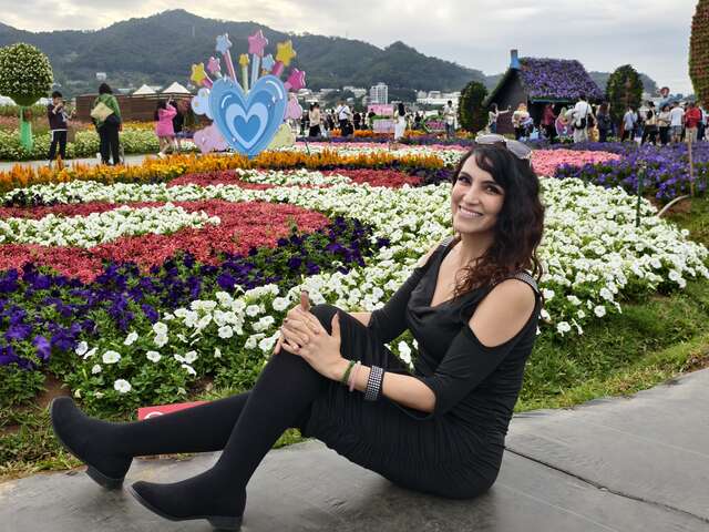 外籍遊客在花毯節留下美好回憶_0