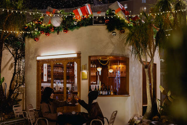 打造异国感浓厚的氛围的park2 圣诞小屋聚落