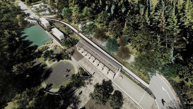 新设斜坡道模拟